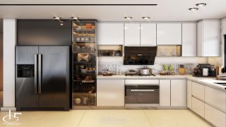 تصميم مطبخ مثالي لاستقبال الضيوف بأناقة وراحة